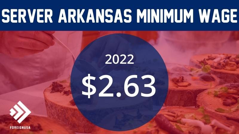 Arkansas server minimum wage