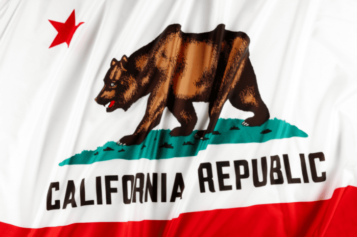 California state flag
