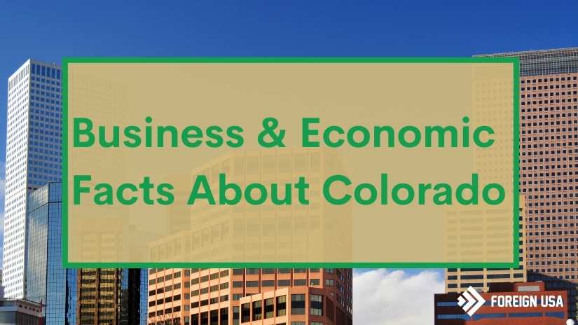 Economic facts about Colorado