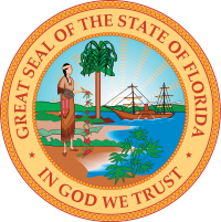 Florida old state seal