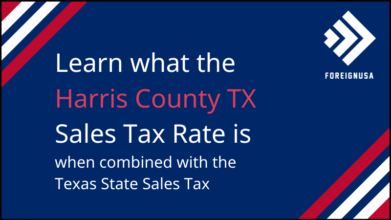 Read more about the article Harris County Sales Tax