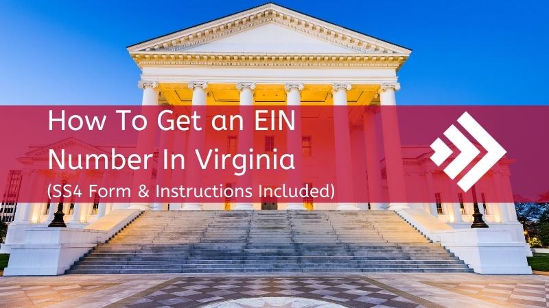 How to get an EIN number in Virginia