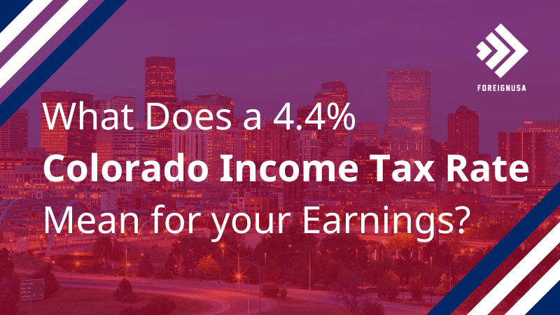 What is the income tax rate in Colorado?