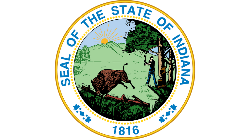 Indiana state seal FI