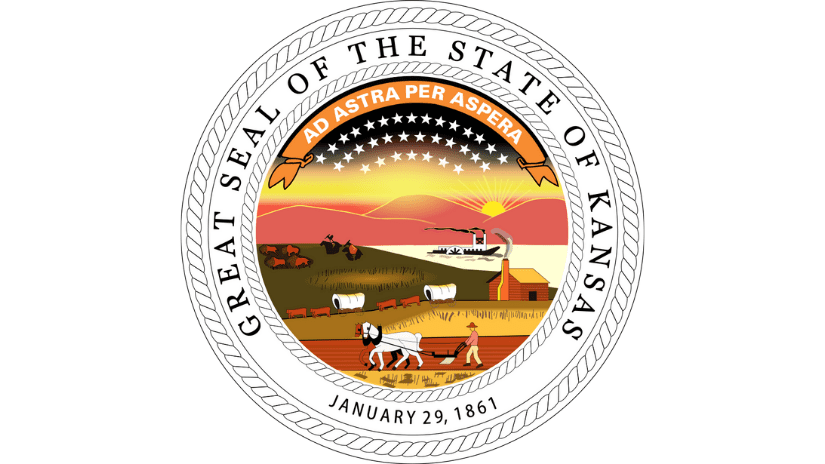 Kansas state seal FI