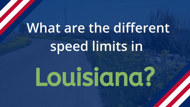 Louisiana speed limits