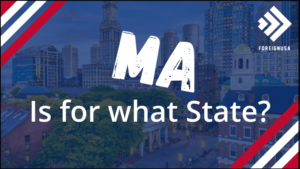 MA Is For What State?