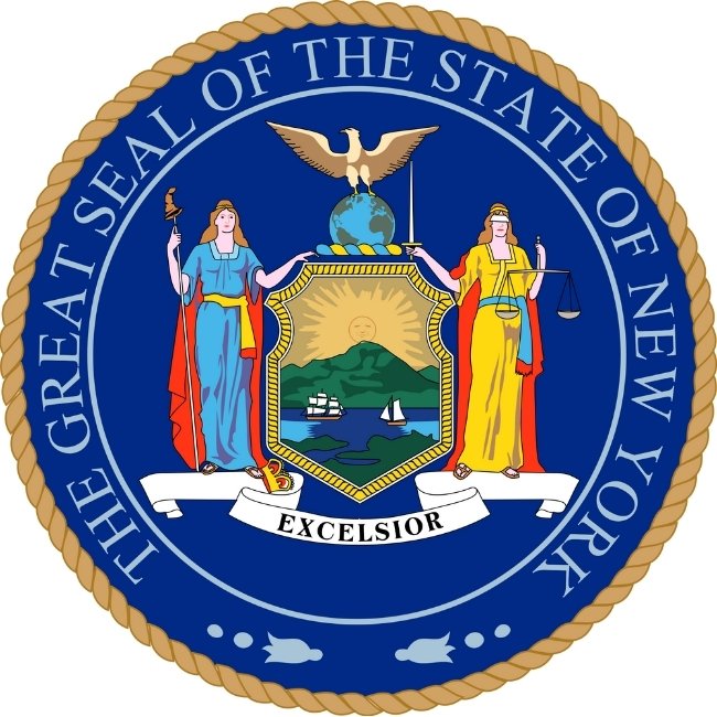 New York's state seal