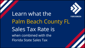 Palm Beach County Sales Tax