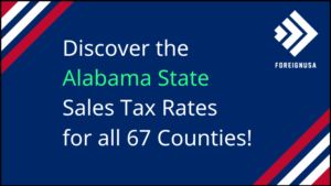 Sales Tax in Alabama