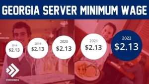 What is the Minimum Wage for Servers in Georgia?