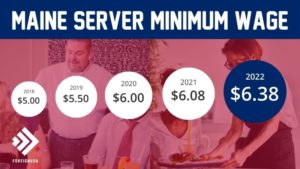 What is the Minimum Wage for Servers in Maine?