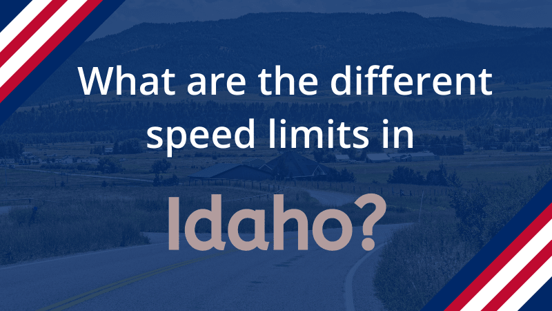 Speed limit in Idaho