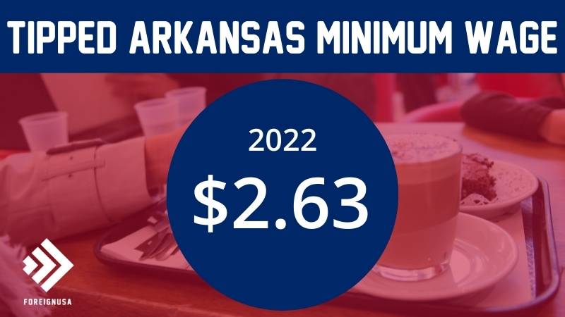 Tipped minimum wage in Arkansas