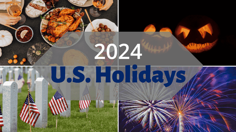 US Holidays for 2024
