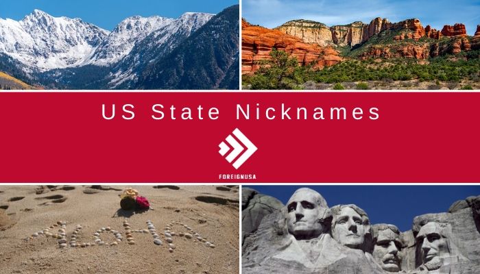 US State Nicknames